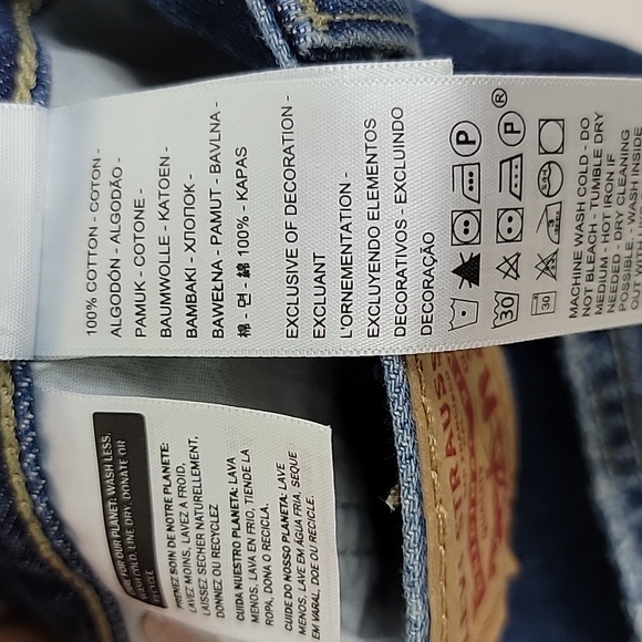 Levi's low pro straight jeans size 31 - Picture 14 of 15